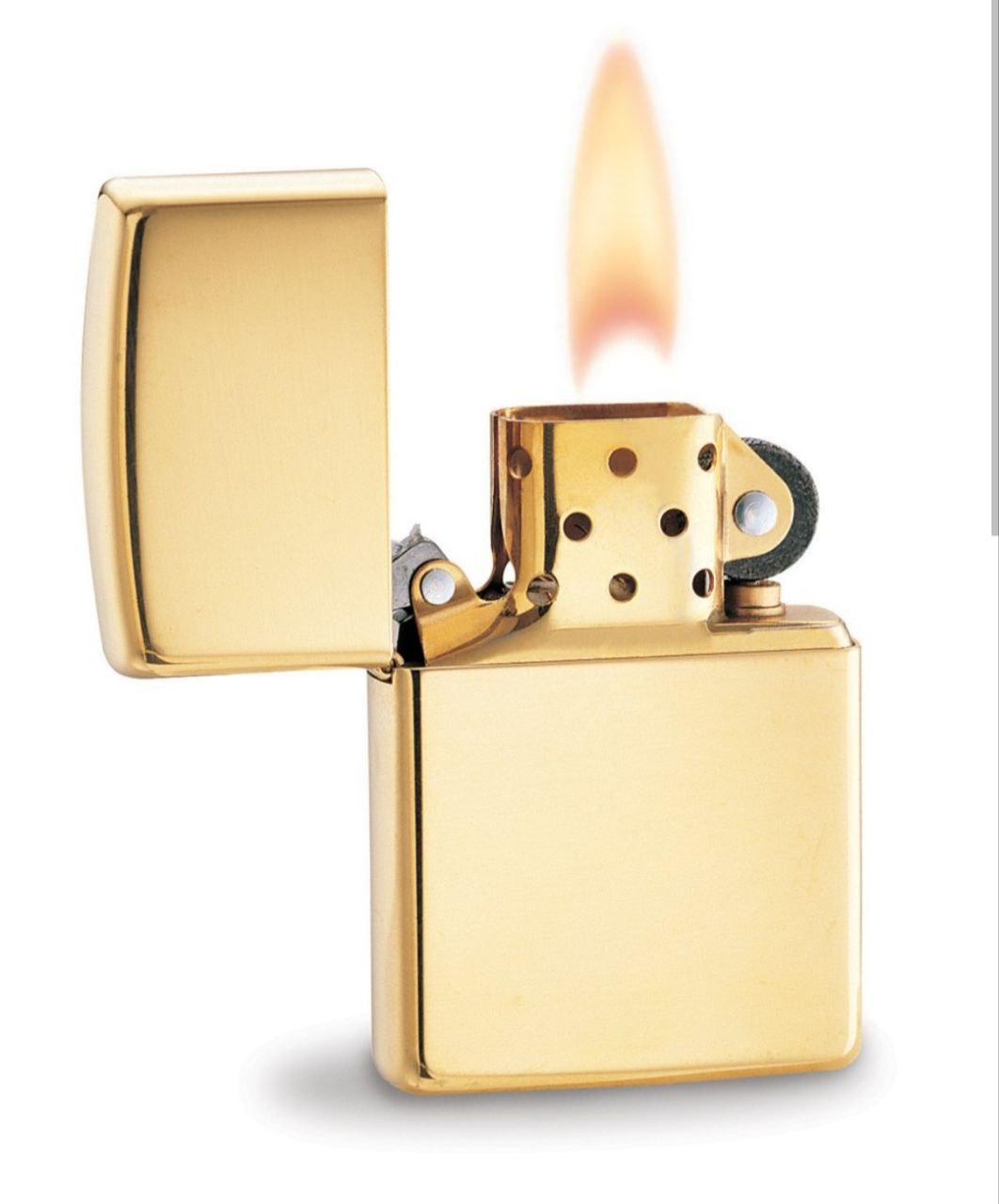 خرید فندک بنزینی Zippo طلایی