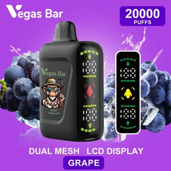 خرید پاد یکبارمصرف 20,000 پاف vegas bar انگور grap