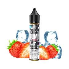 سالت توت فرنگی یخ 25 میلی گرم ویگاد/// VGOD Salt iced strawberry 25 mg