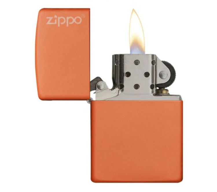 فندک بنزینی Zippo نارنجی