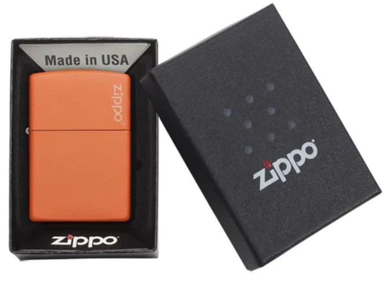 فندک بنزینی Zippo نارنجی
