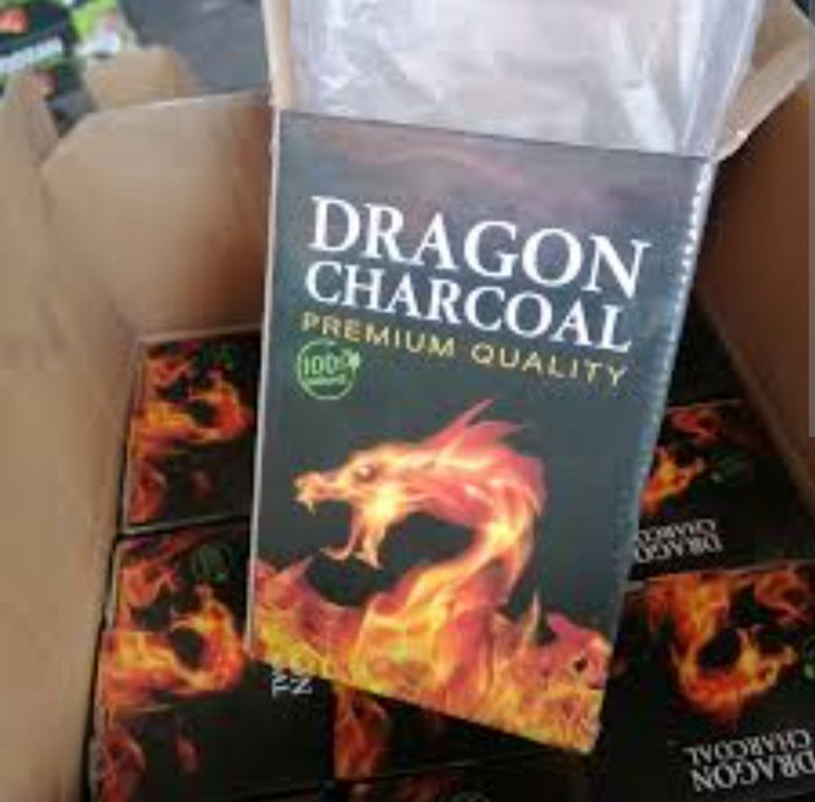 خرید زغال نارگیل جعبه برند دراگون
