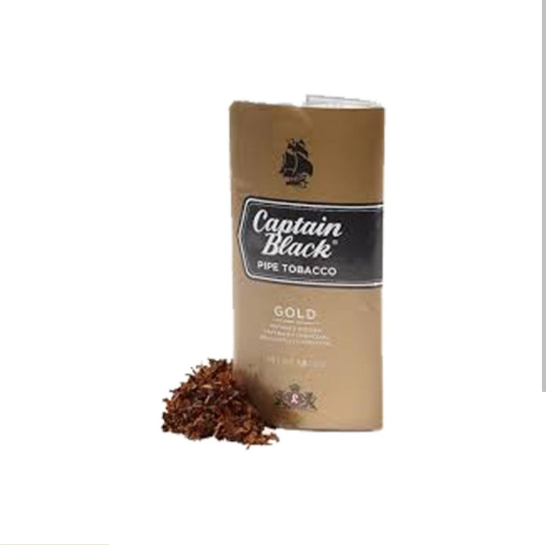 خرید توتون پیپ کاپیتان بلک طلایی