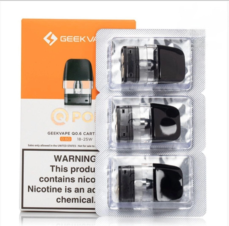 کارتریج کیو گیک ویپ 0.6 اهم ، GeekVape Q