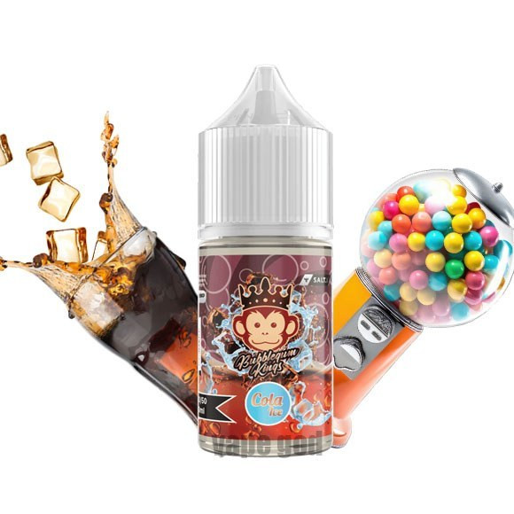سالت آدامس بادکنکی کولا یخ دکتر ویپز DR.VAPES Bubblegum Kings Cola Ice SALT نیکوتین 30 / 30 میلی لیتر