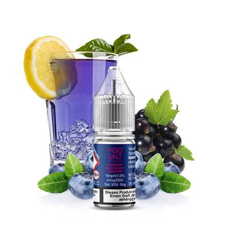 سالت انگور بلوبری شاتوت لیموناد پادسالت حجم 30 میلی لیتر نیکوتین 25 میلی گرم/// Pod Salt BLUEBERRY BLACKBERRY LEMONADE 30ml/25mg