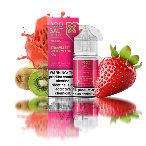 خرید سالت توت فرنگی هندوانه کیوی پادسالت حجم 30 میلی لیتر نیکوتین 25 میلی گرم