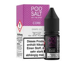 سالت انگور یخ پادسالت حجم 30 میلی لیتر نیکوتین 25 میلی گرم/// Pod Salt Grape Ice 30ml/25mg
