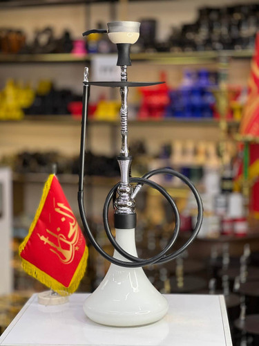 قلیون برند موسو رنگ نقره ای