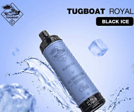 خرید ویپ یکبارمصرف 13,000 پاف تاگبات بلک آیس Black ICE TUGBOT