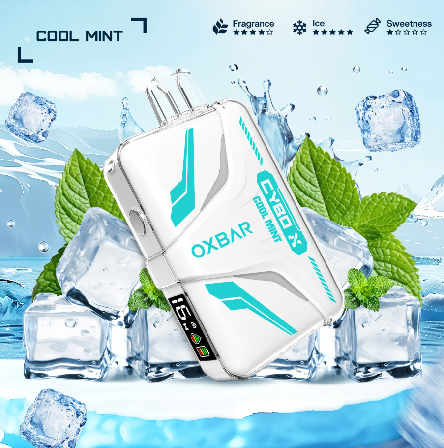 خرید پاد یکبارمصرف 20,000 پاف oxbar نعناع یخ