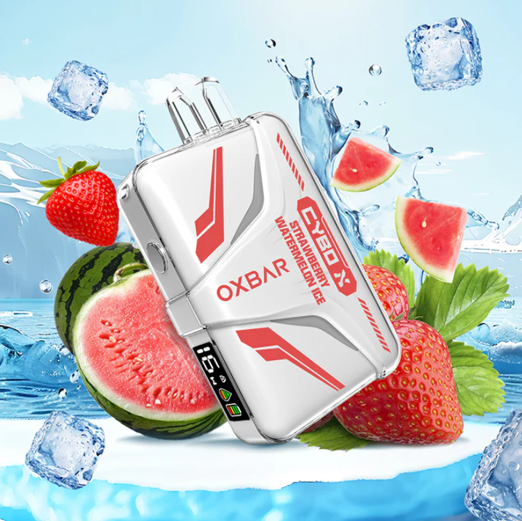 خرید پاد یکبارمصرف 20,000 پاف oxbar هندوانه