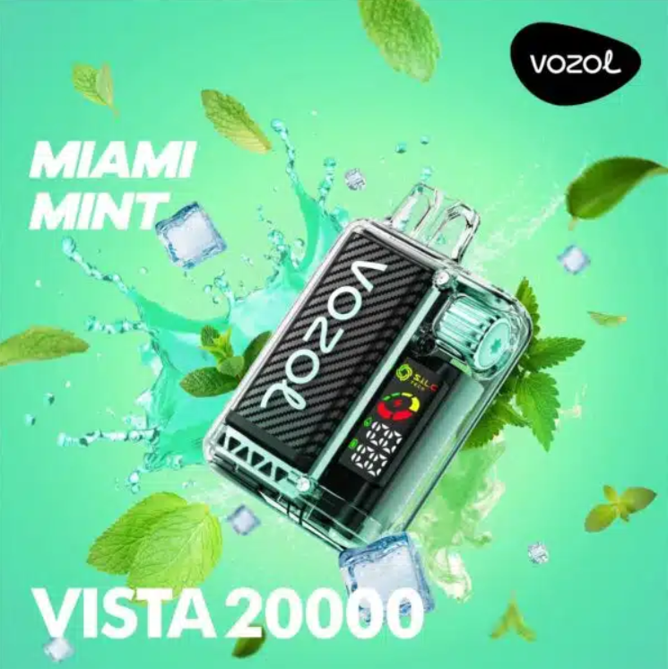 خرید پاد یکبارمصرف 20,000 پاف vozol نعناع یخ