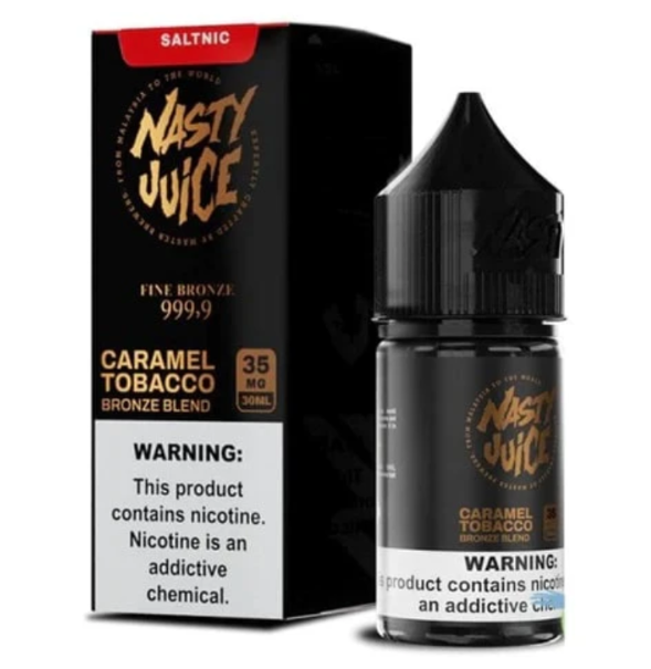 خرید سالت کارامل تنباکو 50 میلی گرم نستی