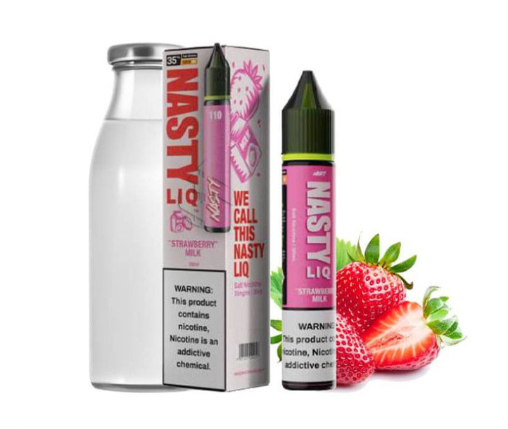 خرید سالت توت فرنگی شیر 35 میلی گرم نستی