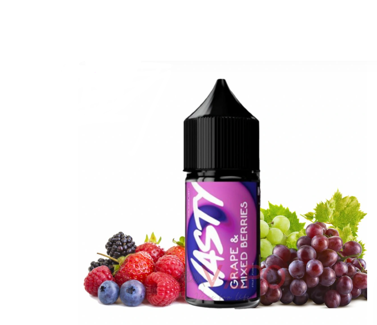 خرید سالت انگور و میکس تمشک 50 میلی گرم نستی