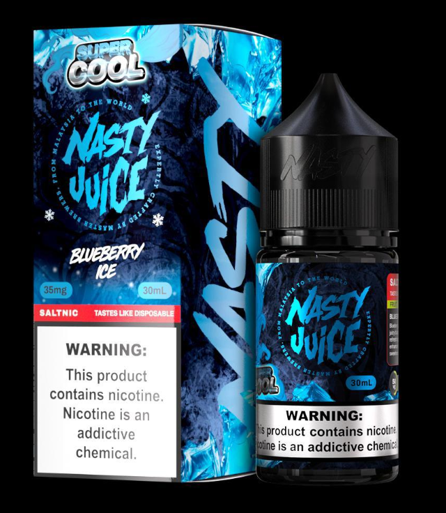 خرید سالت بلوبری یخ 35 میلی گرم نستی