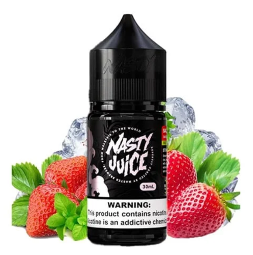 خرید سالت توت فرنگی یخ 35 میلی گرم نستی