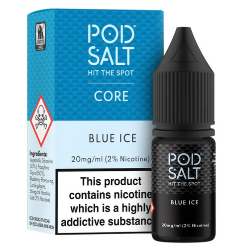 خرید سالت بلوبری یخ پادسالت حجم 20 میلی لیتر نیکوتین 20 میلی گرم