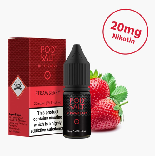 خرید سالت توت فرنگی پادسالت حجم 20 میلی لیتر نیکوتین 20 میلی گرم