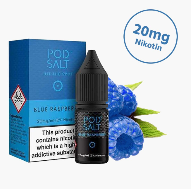 خرید سالت بلوبری تمشک پادسالت حجم 20 میلی لیتر نیکوتین 20 میلی گرم