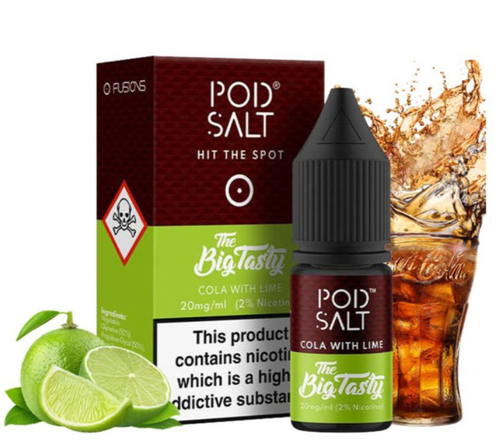 خرید سالت کولا با لیموناد پادسالت حجم 20 میلی لیتر نیکوتین 20 میلی گرم