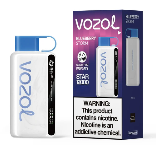 خرید پاد یکبارمصرف 12000 پاف ووزول بلوبری