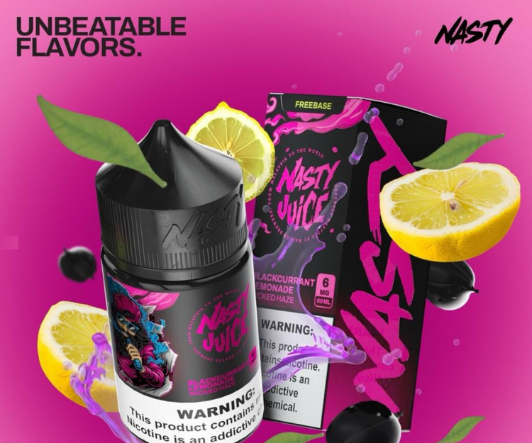 خرید جویس انگور سیاه لیموناد 6 میلی گرم نستی