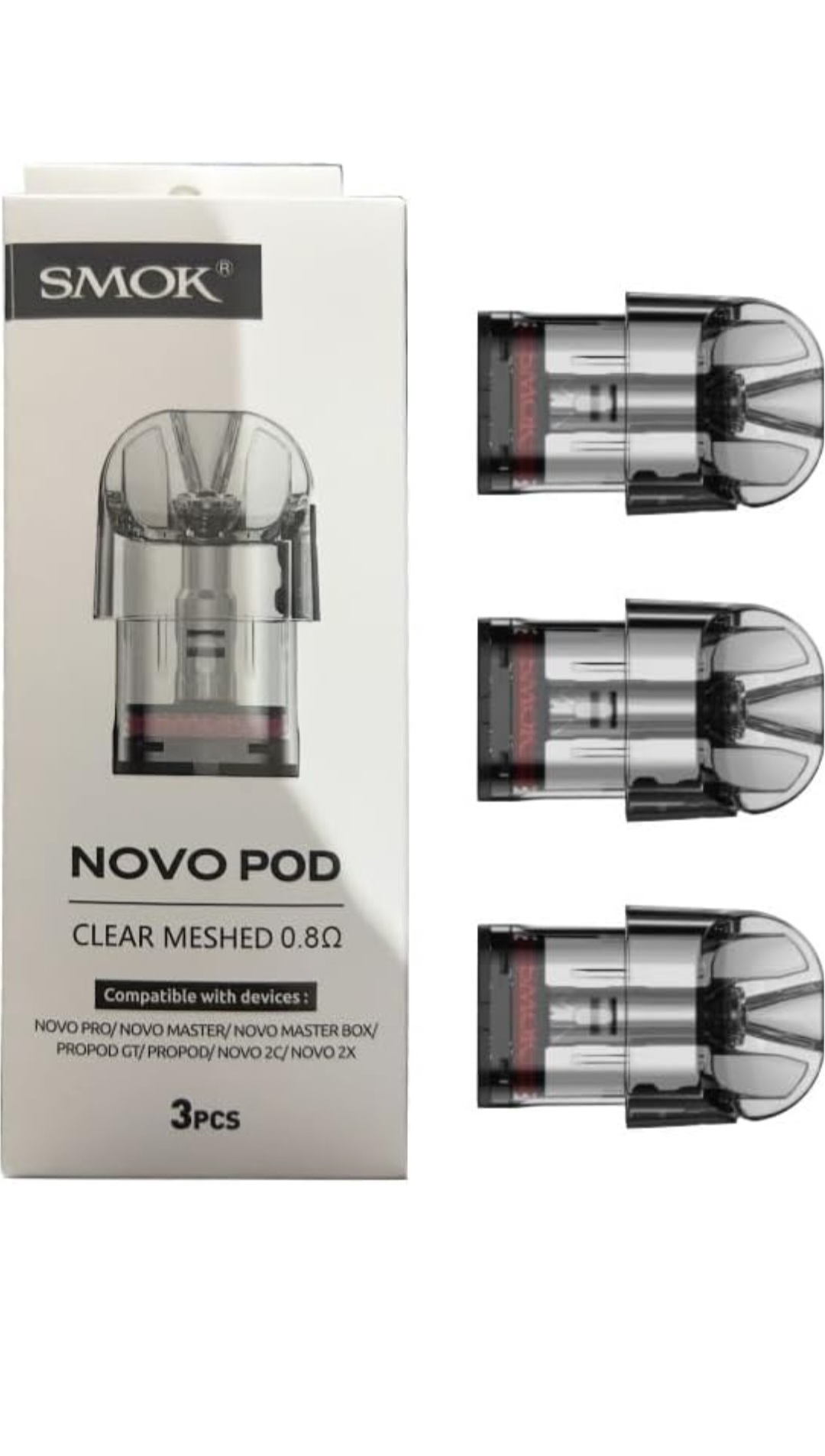 خرید کارتریج اسموک نووو پاد 0.8 اهم