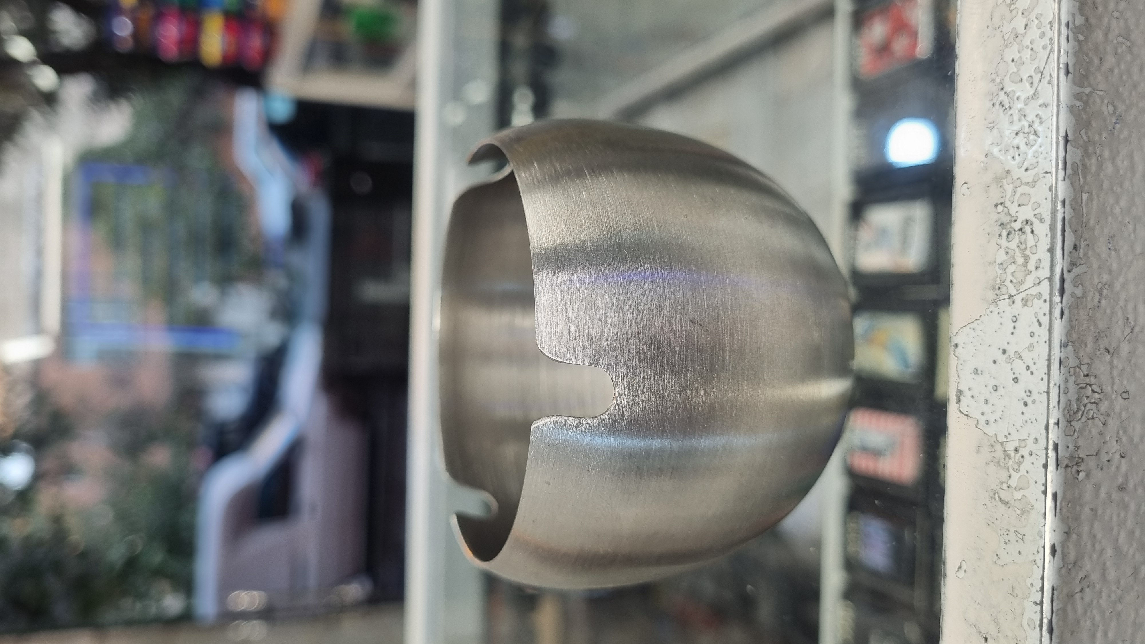 خرید زیر سیگاری فلزی گرد تپل گود 9 سانتی