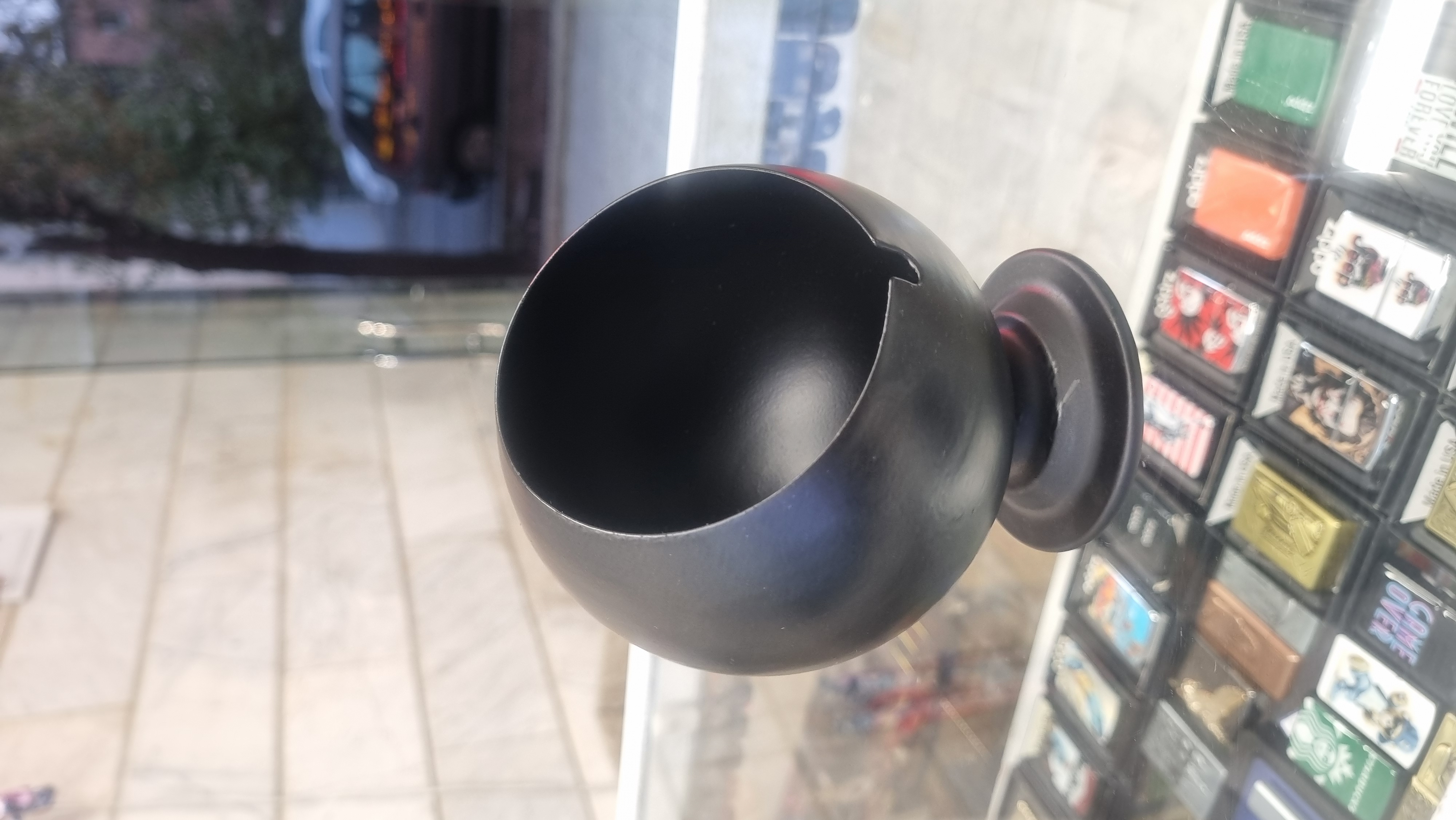 خرید زیر سیگاری فلزی بزرگ گرد