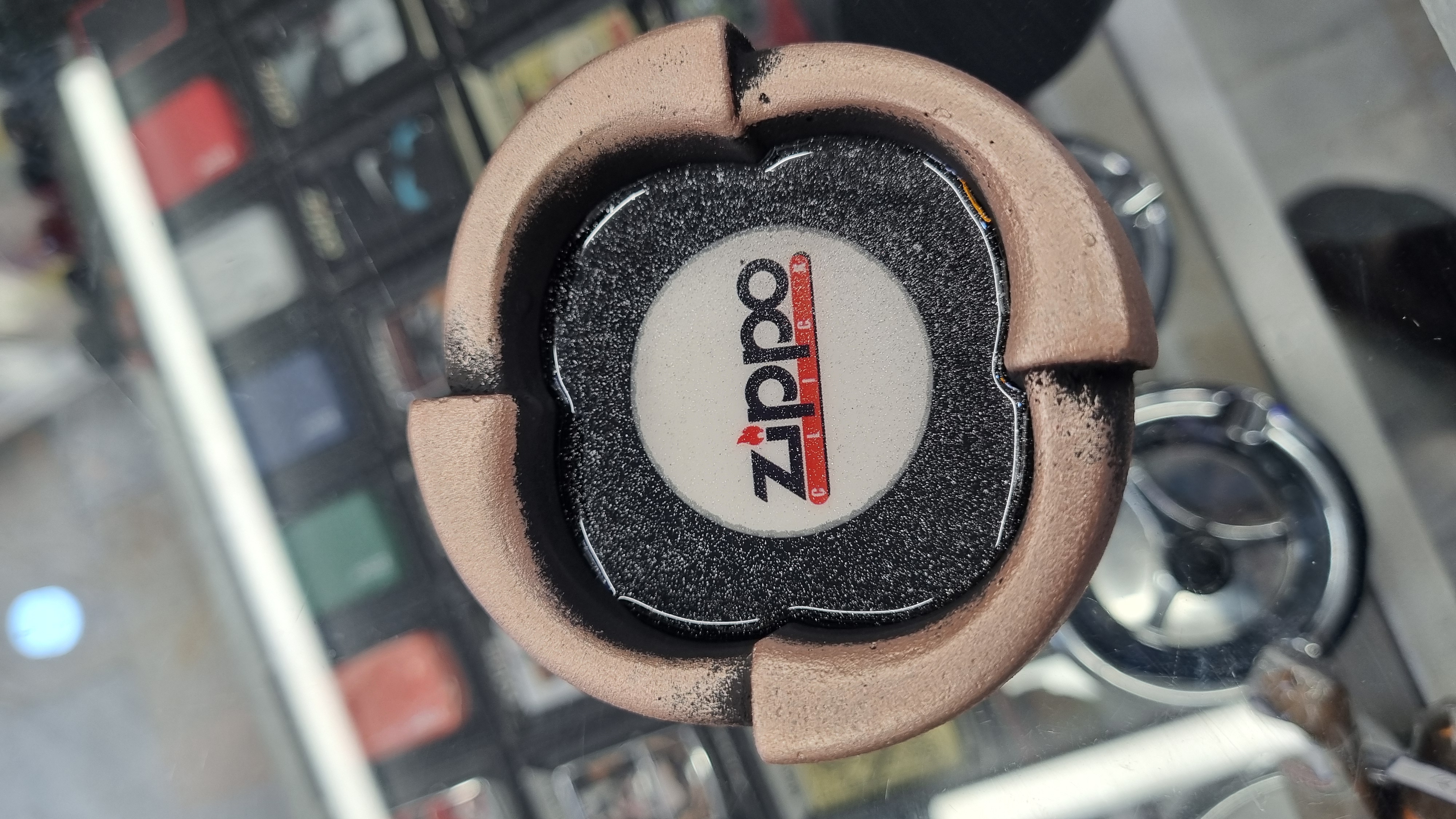 خرید زیر سیگاری سفالی طرح دار