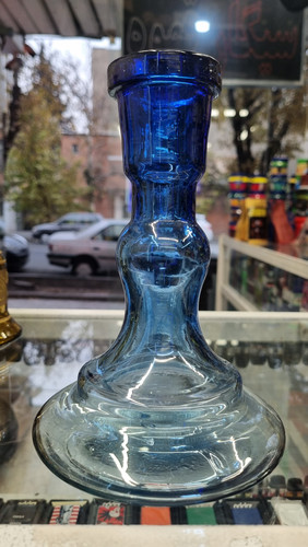 خرید شیشه قلیان آبی
