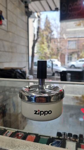 خرید زیر سیگاری درب فشاری چرخشی زیپو