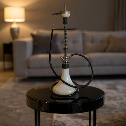 خرید قلیون برند موسو رنگ نقره ای