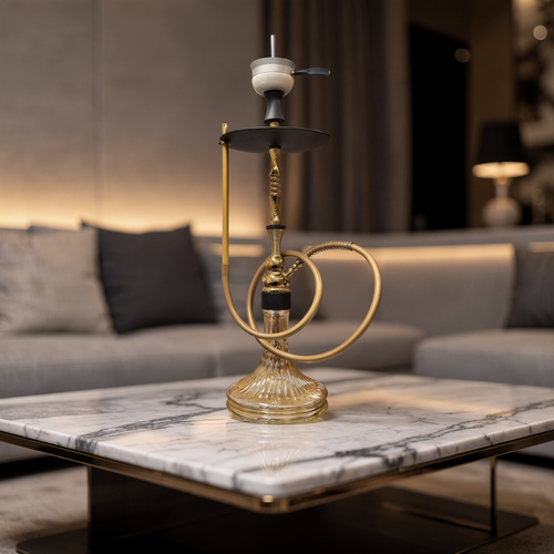 خرید قلیون برند موسو رنگ طلایی کد 1036