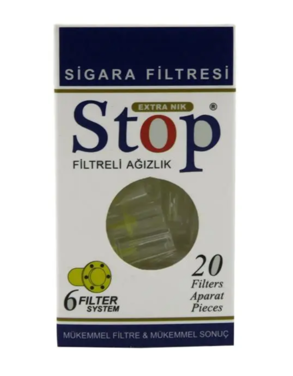 خرید فیلتر سیگار استوپ سایز بزرگ (20 عددی)