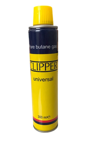 خرید گاز فندک کلیپر مدل یونیورسال حجم 300 میلی لیتر