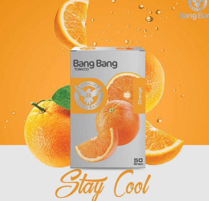 خرید تنباکو پرتقال بنگ بنگ 50 گرمی