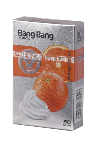 خرید تنباکو پرتقال خامه بنگ بنگ 50 گرمی