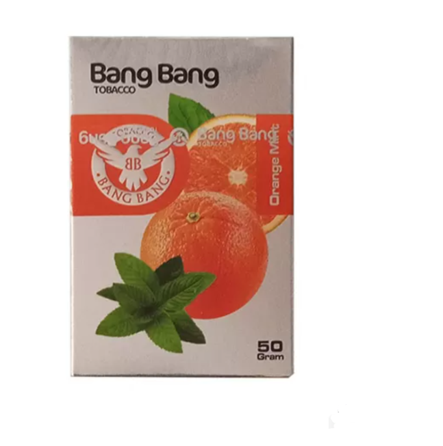 خرید تنباکو پرتقال نعناع بنگ بنگ 50 گرمی