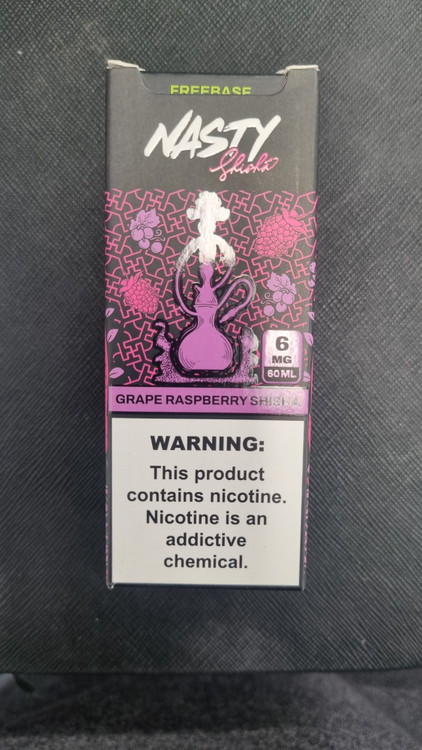 خرید جویس انگور تمشک قلیونی 6 میلی گرم نستی