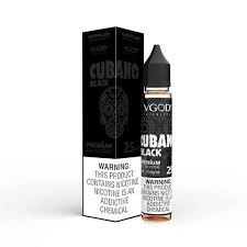 سالت درجه 2 کوبانو بلک 50 میلی گرم ویگاد/// VGOD Salt Cubano Black 50mg