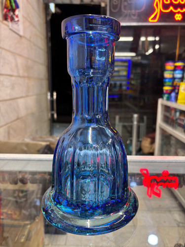 خرید شیشه قلیان آبی