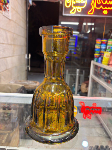 خرید شیشه قلیان قهوه ای