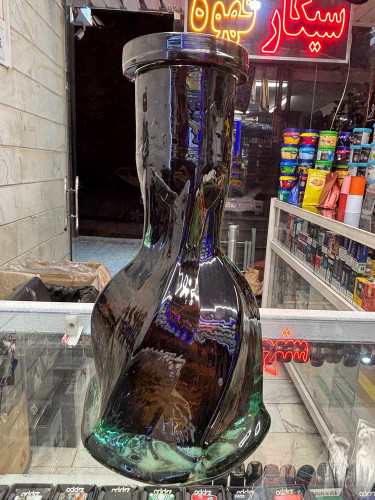 خرید شیشه قلیان مشکی