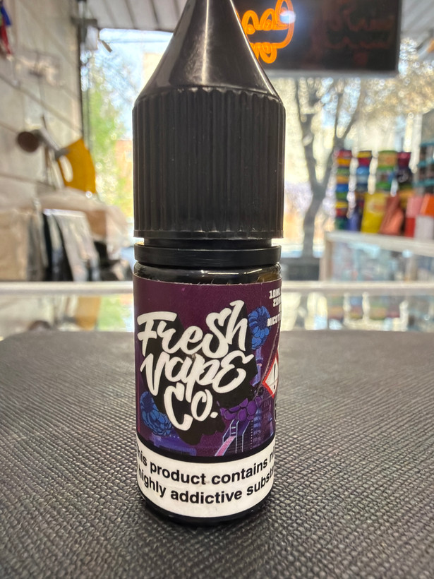 سالت 20 میلیگرم 10 میلی لیتر با طعم بلوبری رزبری انگور, URBAN AVENUE برند Fresh Vape