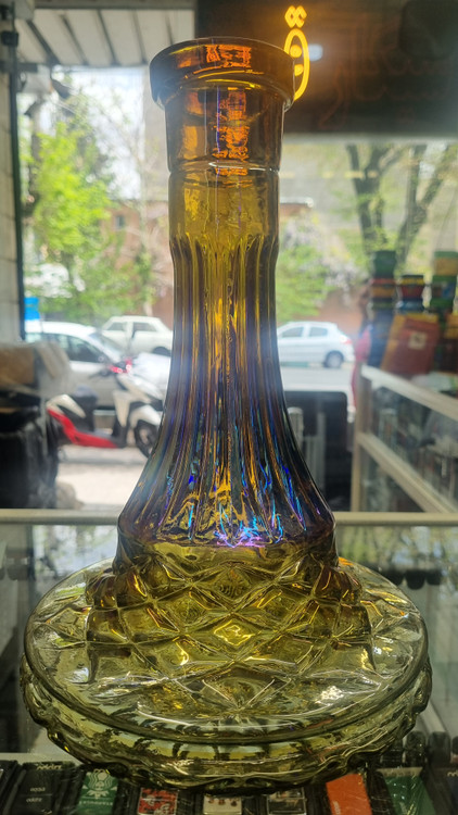 خرید شیشه قلیان کروم