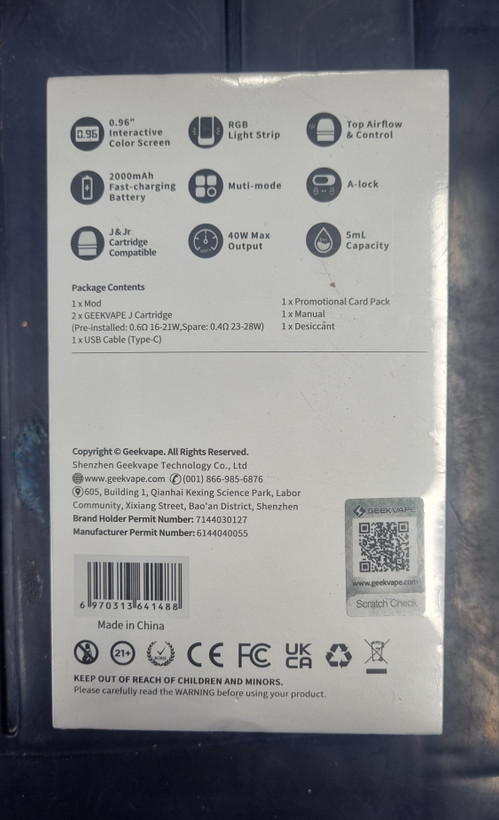 پادماد دیجی پرو گیک ویپ // Geekvape Digi Pro Podmod