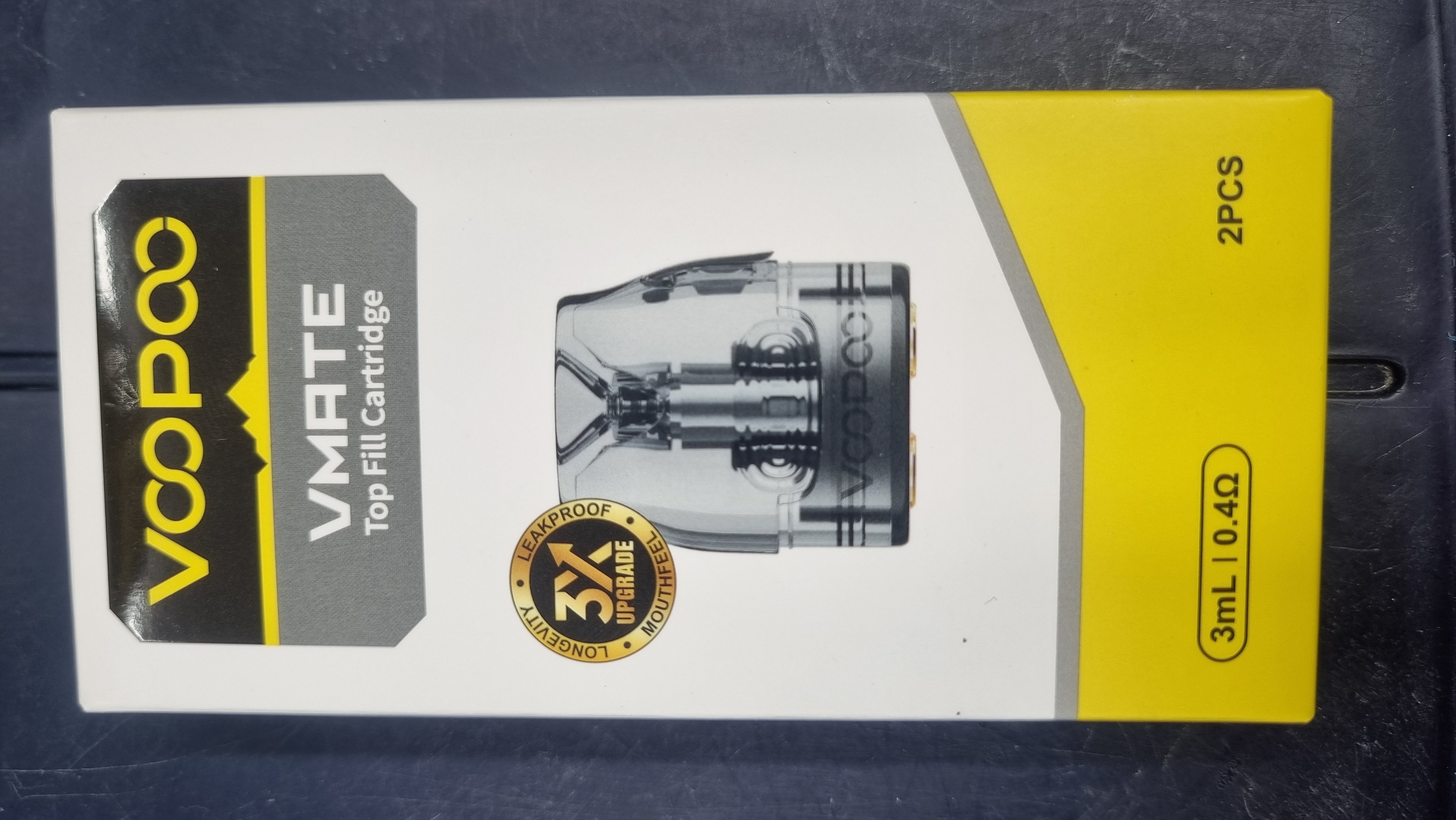 خرید کارتریج وی میت وی 2 - 0.4 اهم ظرفیت 3 میلی لیتر